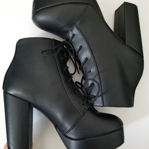 Black Sassy Combat Boots